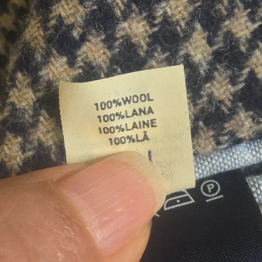 Gant Rugger Black & White Houndstooth Sport Coat See Mesurements